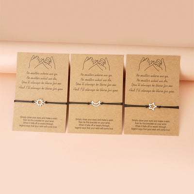 3-Piece Set of New Good Friend Bracelets