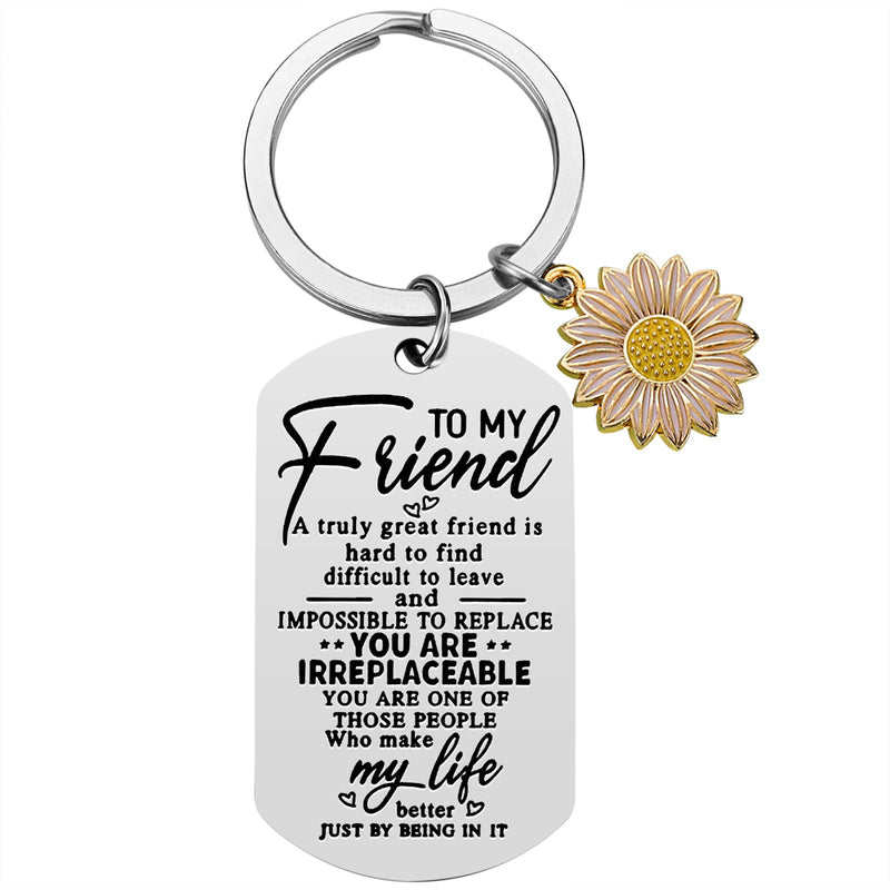 To My Best Friend – Keychain | A Small Gift That Means Everything