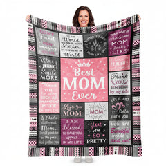 Best Mom Ever Blanket – A Cozy Gift She’ll Feel Every Day