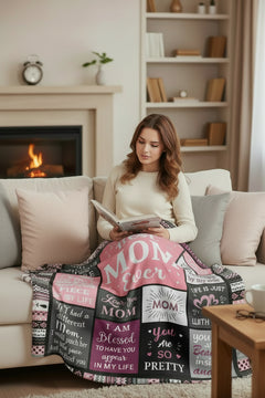 Best Mom Ever Blanket – A Cozy Gift She’ll Feel Every Day