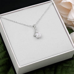 To My Daughter – Never Forget Your Worth Necklace | A Meaningful Gift She’ll Keep Forever
