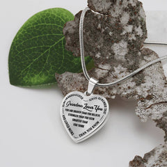 From Grandma – Heart Necklace | A Gift to Remind Her She’s Always Loved