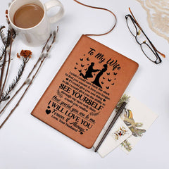 To My Wife Leather Journal – Meaningful Gift She’ll Treasure Every Day