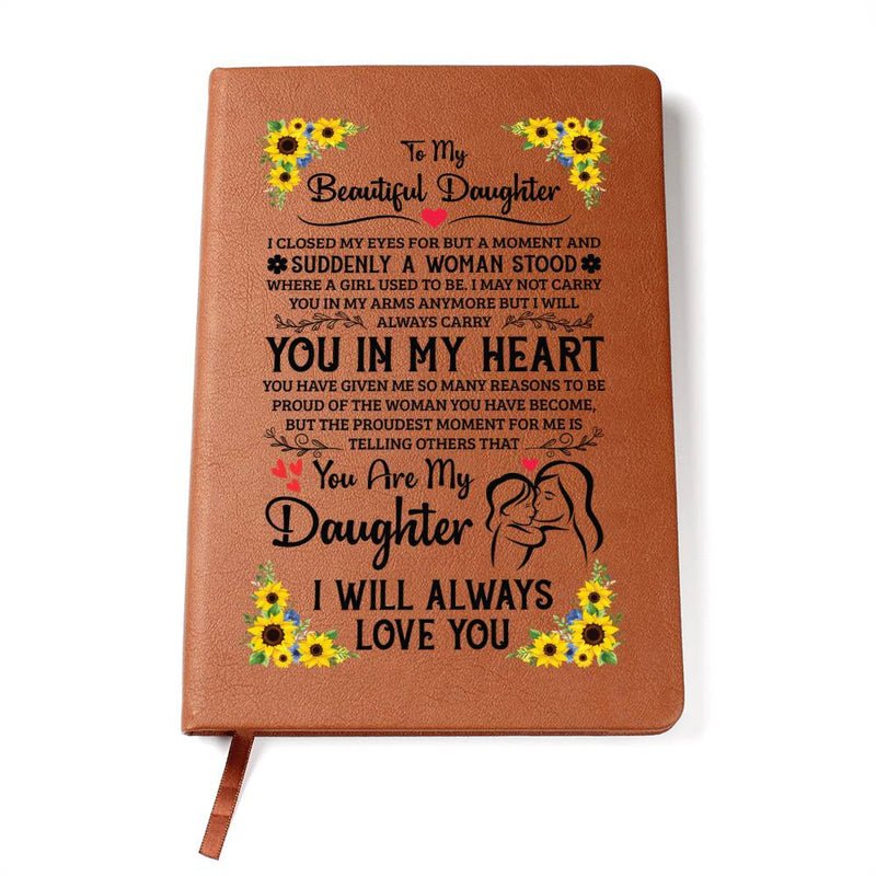 To My Daughter – I’m So Proud of You Journal | A Gift She’ll Treasure Forever