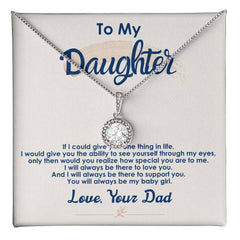 To My Daughter – Always Be My Baby Girl Necklace | A Gift She’ll Never Outgrow