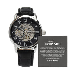 To My Son – Always Remember I Love You | Openwork Watch Gift