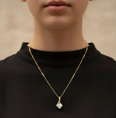 To My Daughter – Never Forget Your Worth Necklace | A Meaningful Gift She’ll Keep Forever