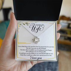 To My Future Wife – Love Knot Necklace | A Gift for the Woman I Can’t Wait to Marry