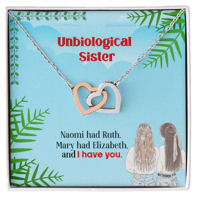 To My Best Friend – Interlocking Hearts Necklace | A Gift That Celebrates Your Bond