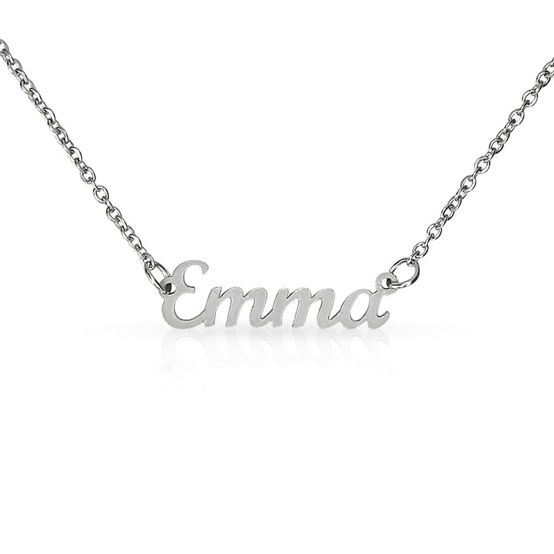 To My Daughter – Personalized Name Necklace | A Gift She’ll Treasure Forever