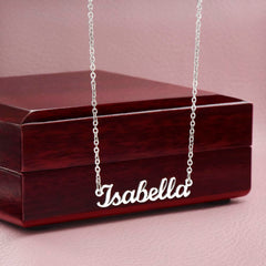 To My Daughter – Personalized Name Necklace | A Gift She’ll Treasure Forever