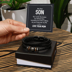 To My Son – Your Smile Bracelet | A Gift He’ll Always Carry