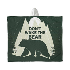 To My Son – Don’t Wake the Bear Hooded Blanket | A Cozy Gift He’ll Love