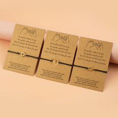 3-Piece Set of New Good Friend Bracelets