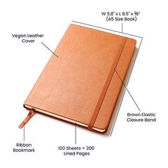 To My Wife Leather Journal – Meaningful Gift She’ll Treasure Every Day
